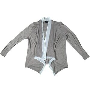 The Limited Cardigan Cream and Khaki Size Large